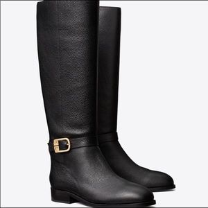Tory Burch Brooke 25mm Knee Boot - Sz 10 - Black - Style No 78886